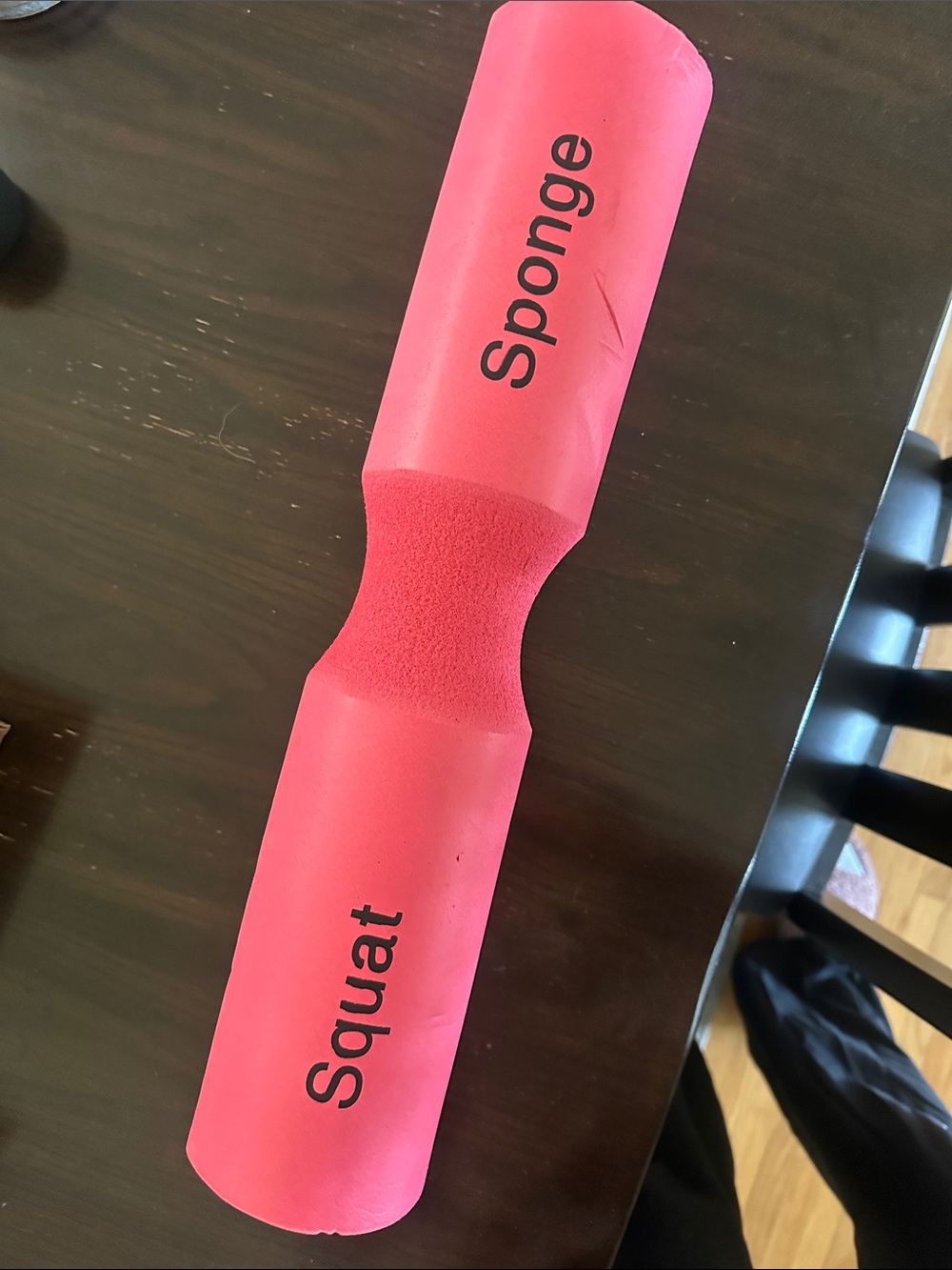 Pink Squat Sponge Barbell Pad